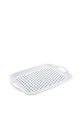2285 HAPPY LARGE NON-SLIP OVAL SERVICE TRAY 26.8 x 48.9 x 2CM